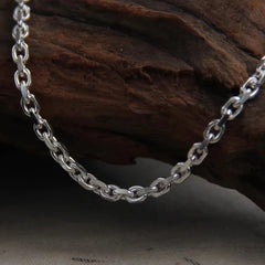 Sterling Silver Anchor Chain Solid Silver Anchor Necklace Silver Chain 3mm wide 16" 18" 20" 22" 24"