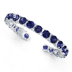 Sterling Silver Semi Mount Tennis Bracelet Setting Round RD 8x8mm