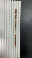 Lot of 26 Tourmaline for Sterling Silver Semi Mount Tennis Bracelet Setting Oval OV 7x5mm Cabochon Halo w/ CVD (Copy)