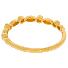 Elegant gold ring with unique textured design, perfect for adding sophistication to any jewelry collection.